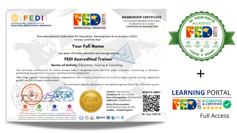 FEDI Accredited Certificate