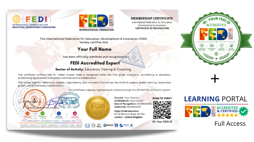 FEDI Accredited Certificate