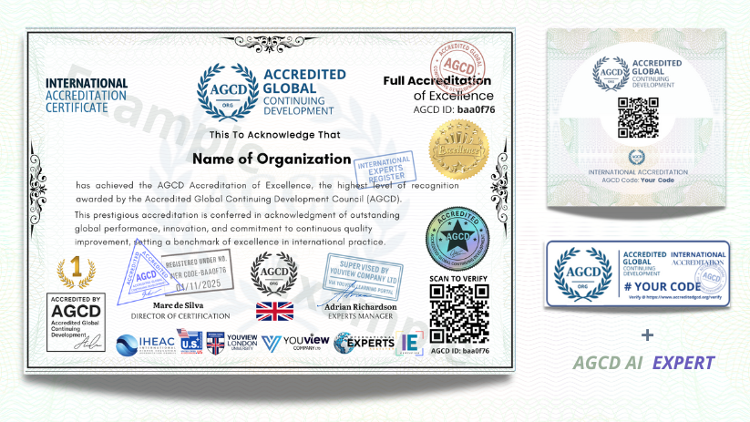 Check Acreditations Company / Individual Full Accreditation of Excellence – AGCD ...