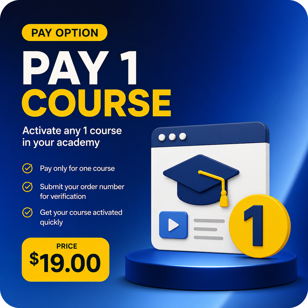 Activate Courses for Your Academy