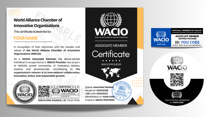 WACIO Community Member & Certified Provider (For Companies & Organizations)
