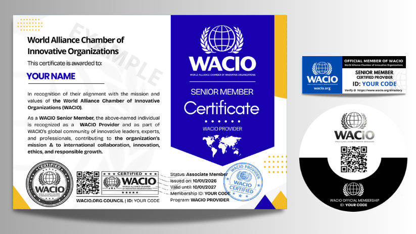 WACIO Associate Member & Certified Provider (For individuals)